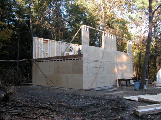 Alfandre Guest House exterior construction