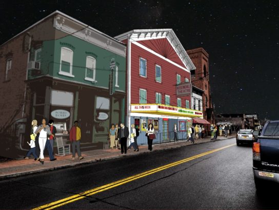 Rosendale Theatre Project rendering