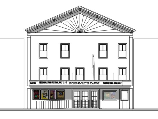 Rosendale Theatre Project elevation