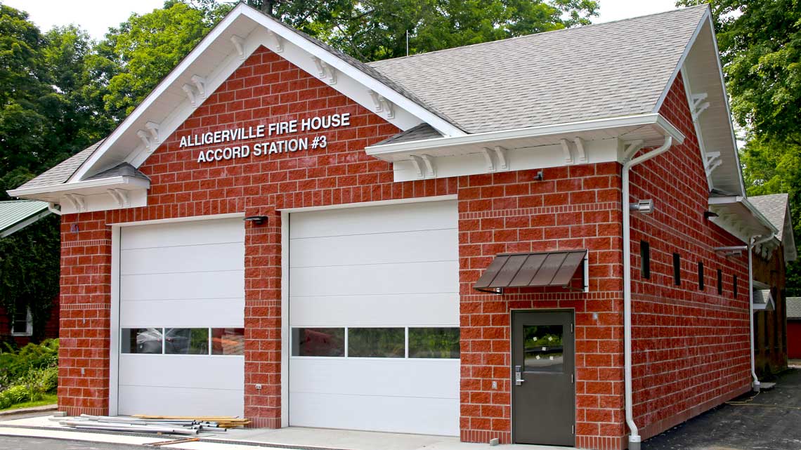 New Alligerville Fire Station